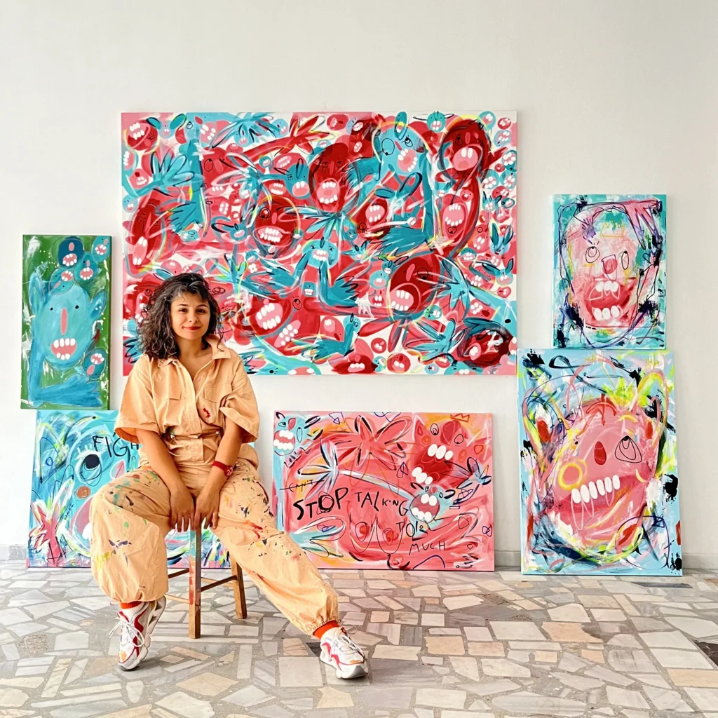 Cansu Dinç is a multidisciplinary artist and illustrator